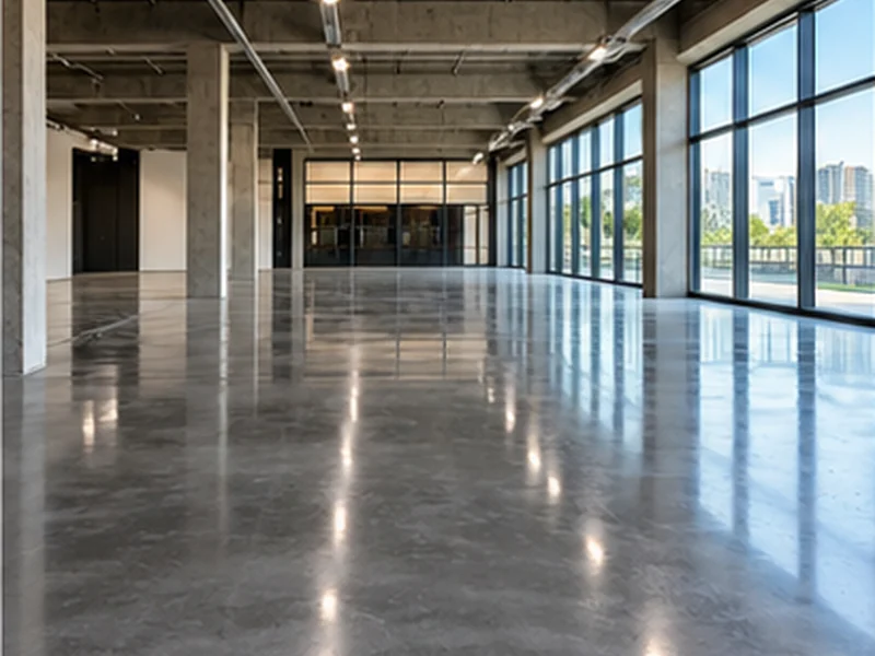 Piso de concreto polido